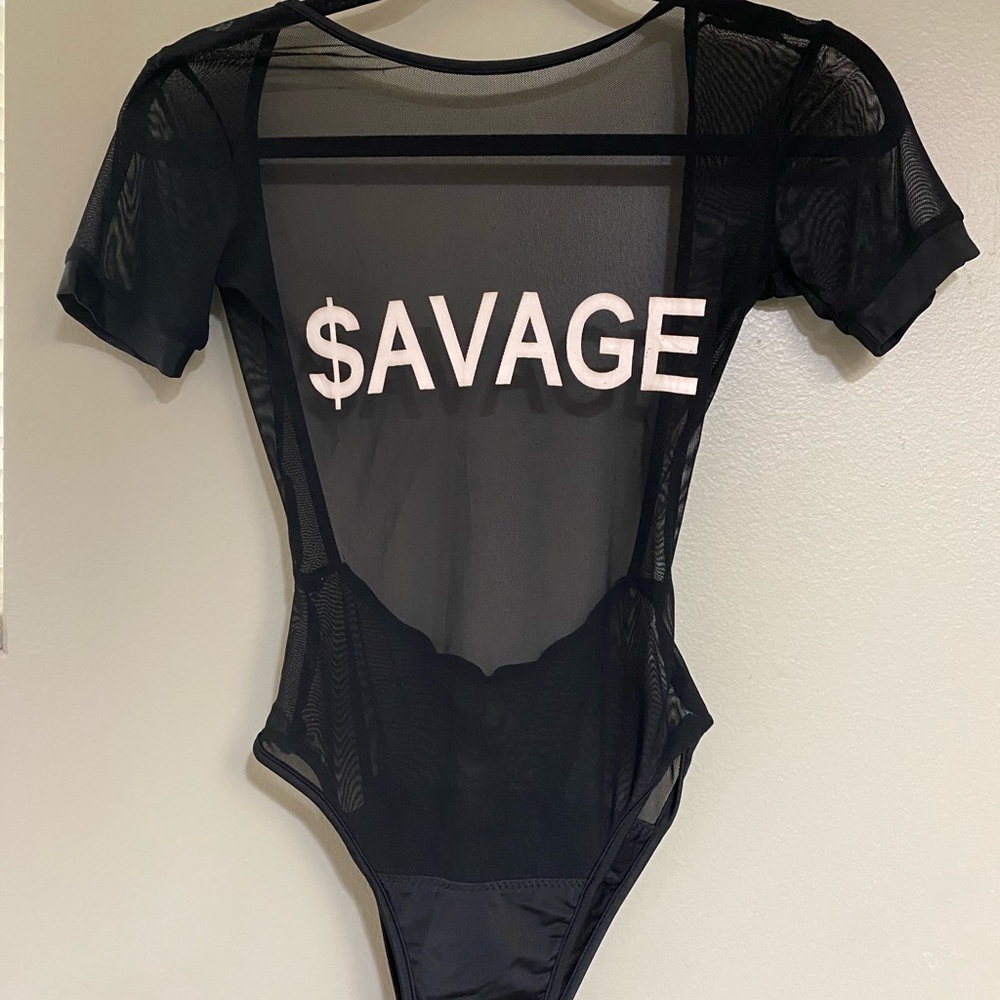Black bodysuit